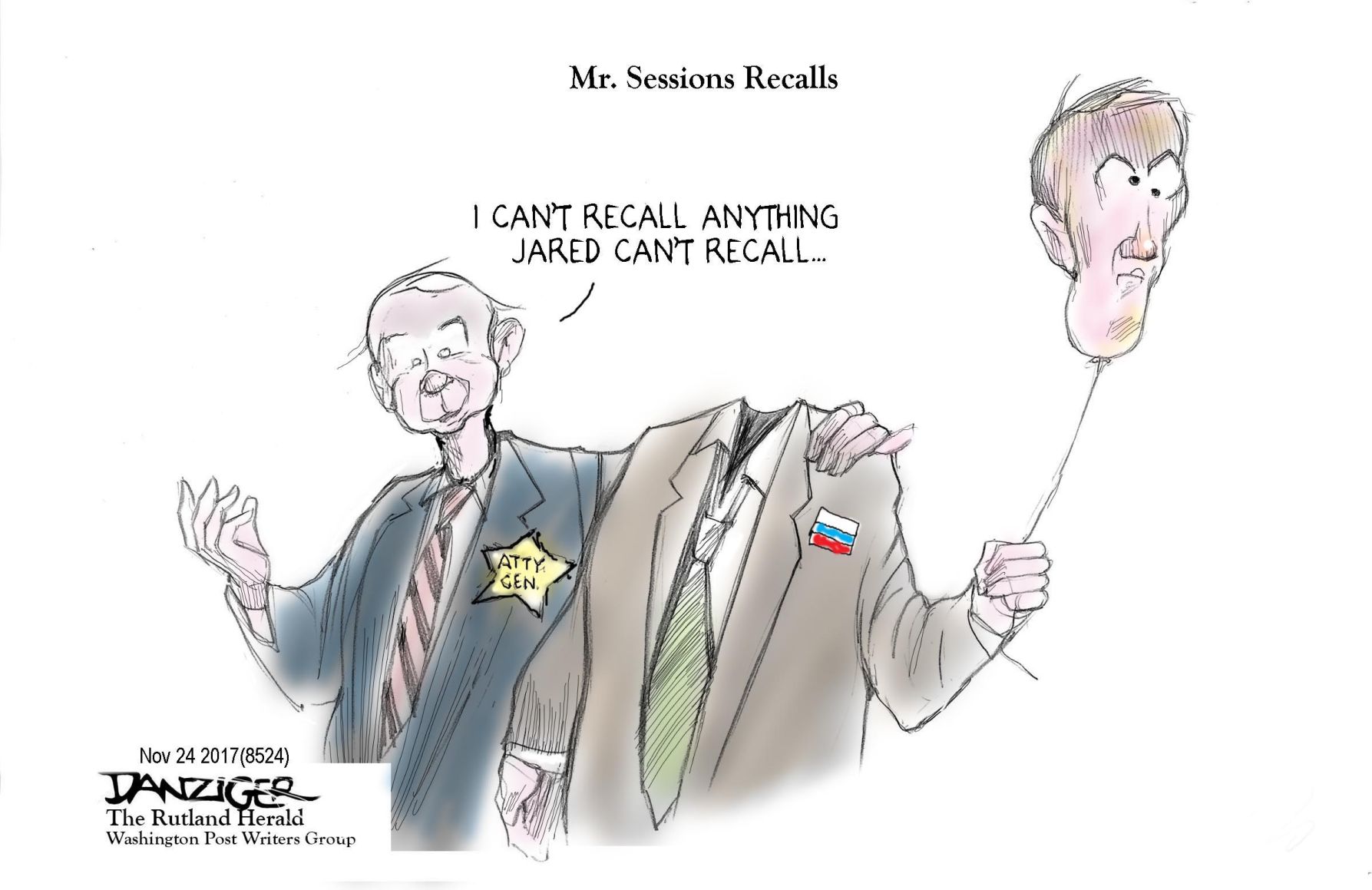 Jeff Danziger cartoon